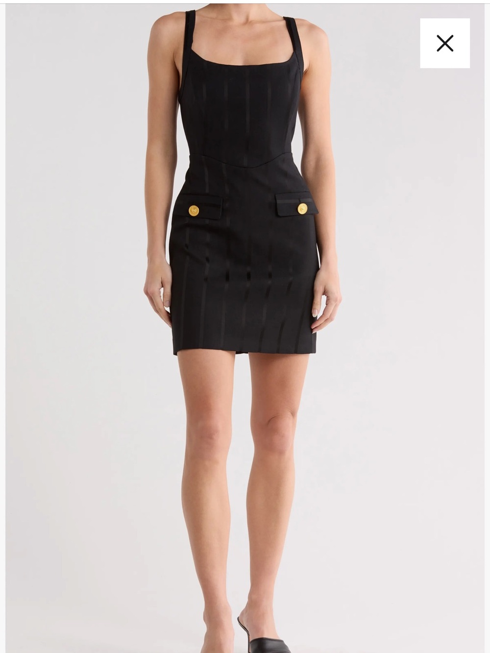 L'AGENCE Helen Corset Minidress